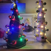 Choinka DIY.Ręcznie robiona .