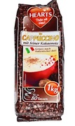 Hearts Kawa Cappuccino Kakao Kakaowe 1kg XXL X 5 OPAKOWAŃ 
