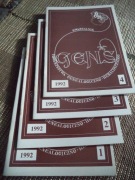 GENS - rocznik Towarzystwa Genealogiczno-Heraldycznego w Poznaniu 1990-1992