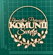 Scrapek Pamiątka Pierwszej Komunii Napis LBA00025