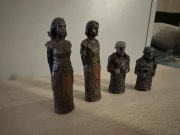 2 figurki Bliźniaczych Wanów i 2 figurki Braci Huldra God of War