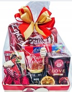 Kosz Prezentowy Zestaw Słodyczy Prezent Urodziny Dzień Babci i Dziadka 30