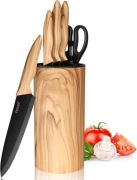 Hecef zestaw noży kuchennych w bloku 6 elementów