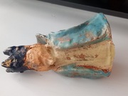 Figurka Króla, ceramika