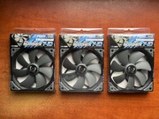Trzy wentylatory Scythe Kaze Flex 140 mm PWM 1200 rpm