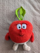 Czerwona maskotka warzywo rzodkiewka Gang Słodziaków