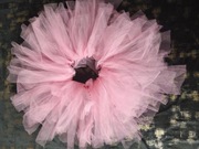 Różowa spódniczka z tiulu tutu 116-128