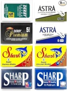 Zestaw 40 Ostrzy do Maszynki DE Mix Astra Derby Rapira Shark Voskhod