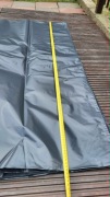 Duży worek foliowy kaptur foliowy czarny . 1340+2f460 x2750x0.09 LDPE