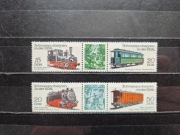 Mi 2792-2795** DDR/NRD "Koleje wąskotorowe ( III )"
