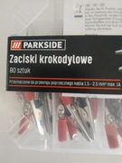 Zaciski krokodylowe - 1 zestaw (2 szt.) Elektronika