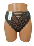 Półmajtki damskie koronkowe L