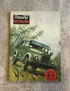 Mały Modelarz, 4-5/84, samochód terenowy GAZ 69M