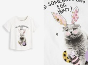 NEXT koszulka | Wielkanocny Kot | ozdobne cekiny | 15 16 lat