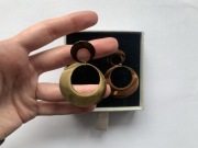 Kolczyki Answear stal nierdzewna złote