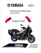 INSTRUKCJA SERWISOWA YAMAHA TRACER 9 GT T9 900 GT 2021r KODY ECU  j.POLSKI
