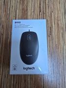 Mysz przewodowa optyczna Logitech B100