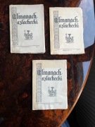 UNIKAT 1939! Almanach Szlachecki – Komplet 3 zeszytów (Maj-Lipiec)