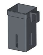 Koszyk do Spłuczki Grohe na Kostkę WC - wysokość 10cm i 5x5cm środek