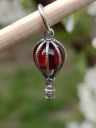 Charms zawieszka wisiorek do bransoletki łańcuszka, srebro 925 balon