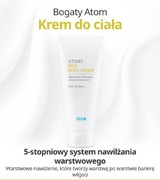 Bogaty odżywczy koreański krem do ciała i rąk Rich Body Cream Atomy 