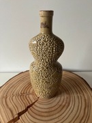 Wysoka butelka wazon vintage Mirostowice PRL