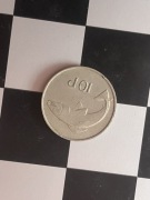 Irlandia 10 pensów z 1978roku