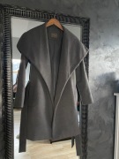 Elegancki Szary Płaszcz ORSAY; rozmiar XS/34