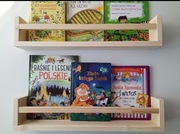 2 sztuki. Półki na książki i maskotki 60 cm. 