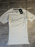 Koszulka Nike PRO biala meska kompresyjna M compression shirt nowa obcisla