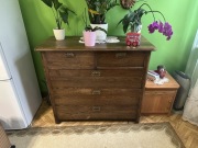 Komoda retro, ok. 70 lat – drewno, oryginał