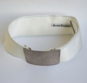 ACNE STUDIOS pas pasek klamra metal 