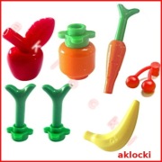 LEGO 33291 33051 33085 3626 33172 33183 22667 jabłko marchew banan dynia 