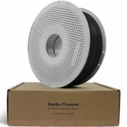 Filament 1,75mm PLA Matte Bambu Lab Basic Black Czarny Matowy Szpula 1kg