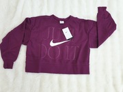 Bluza sportowa Nike Get Fit r xs 34 nowa fioletowa 