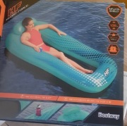 Materac dmuchany Bestway Hydro Force niebieski 188 x 109 x 46 cm