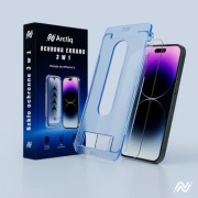 Arctiqo 3-w-1 szkło ochronne iPhone 17