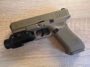 Wiatrówka Glock 19X blowback 4,5 mm coyote BB CO2