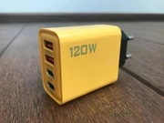 Szybka Ładowarka sieciowa 120W, fast charge, iPhone, Samsung, Xiaomi. Nowa.