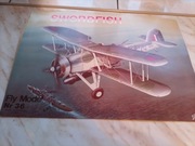 Model kartonowy FLY MODEL NR 36 samolot SWORDFISH.
