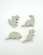 Gipsowe figurki dinozaury diplodok tyranozaur stegozaur do pomalowania