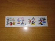 Instrukcja obsługi ulotka karteczka od kinder Tom i Jerry