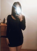 Sukienka na długi rękaw 