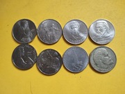 Zestaw monet 1 rubel zsrr, 8 szt