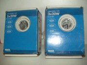 RUCHOME OPRAWKI HALOGENÓW KPL- 3 SZT