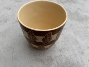 Doniczka ceramiczna ręcznie robiona