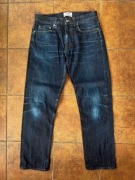 Jeansy Acne Studios Ash Raw 31/32 – Klasyczny Denim Made in Italy