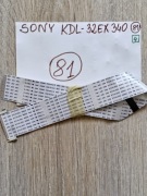 taśma lvds P-TWO AWM 20696 30pin z telewizora sony