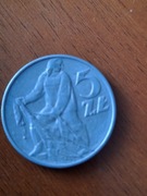 5 złoty polska ...rybak