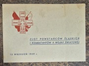 ZBOWiD Zaproszenie na zlot '59 15x10,5 cm